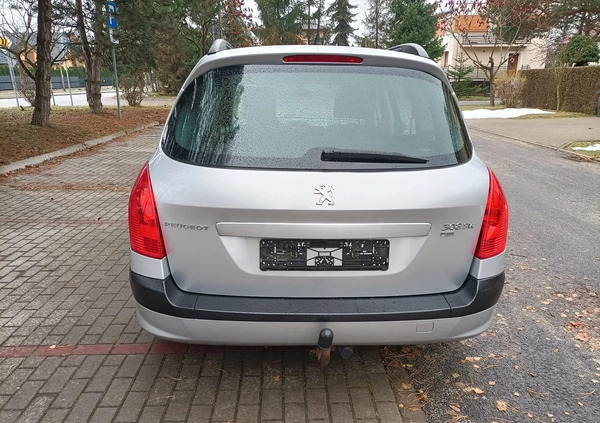 Peugeot 308 cena 19000 przebieg: 232500, rok produkcji 2012 z Dzierżoniów małe 121